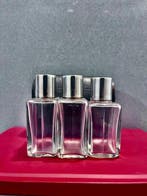 Art Deco Toiletset (4) - Argento, Cristallo, Saffiano leer, Antiek en Kunst