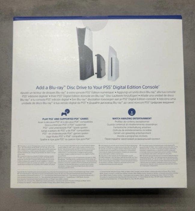 Sony - Playstation 5 (PS5) - Disc Drive - add-on accessory -, Consoles de jeu & Jeux vidéo, Consoles de jeu | Accessoires Autre