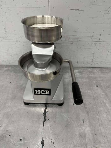 HCB RVS Hamburgerpers 130 mm Slagerij Horeca, Ophalen of Verzenden, Nieuw in verpakking