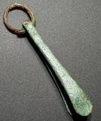 Romain antique Bronze Pince à épiler médicale et cosmétique,