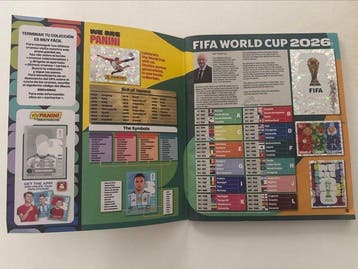 2026 Panini World Cup Stickers Édition originale - 1 Sticker, Nieuw