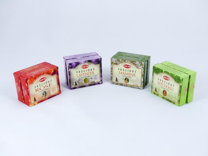 HEM Wierook Set - Kegels / Cones - Jasmijn - Patchoeli -..., Huis en Inrichting, Woonaccessoires | Overige, Nieuw, Ophalen of Verzenden