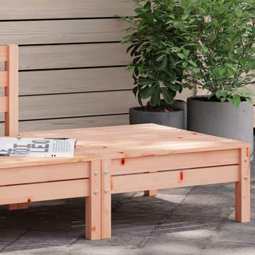 vidaXL Corner Sofa Solid Douglas Fir Wood Natural Douglas, Tuin en Terras, Verzenden, Nieuw