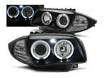 Angel Eyes koplamp units Black geschikt voor BMW 1 E87 – E81, Verzenden