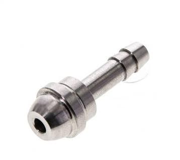 Raccord cannelé en acier inoxydable de 6 mm (1/4) sans, Verzenden, Nieuw