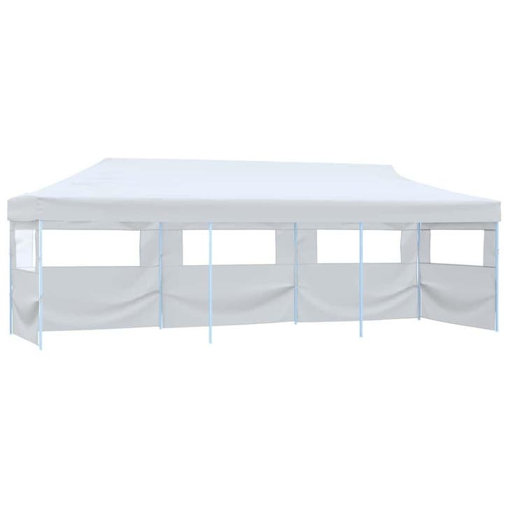 vidaXL Partytent pop-up met 5 zijwanden 3x9 m wit, Tuin en Terras, Partytenten, Nieuw, Verzenden