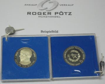 Ddr 5 Mark Adolf von Menzel 1980 Pp originalverplombt kop..., Verzenden