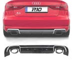 Diffuseur Pour Audi A3 V8 Sedan Look Rs3 13-15 + Embouts D´é, Autos : Pièces & Accessoires, Verzenden