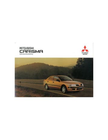 1999 MITSUBISHI CARISMA INSTRUCTIEBOEKJE NEDERLANDS, Auto diversen, Handleidingen en Instructieboekjes, Ophalen of Verzenden