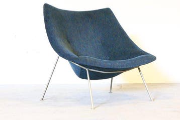 Artifort - Pierre Paulin - Fauteuil - Oyster F157 - Wol,