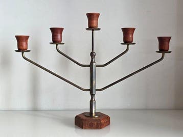 Poul Hansen Helsingør - Vintage z lat 50-tych - Chandelier -, Antiquités & Art