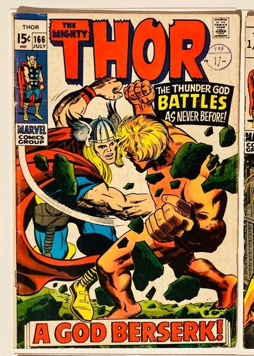The Mighty Thor #166/181 - Origin of Galactus - 16 Comic -, Boeken, Strips | Comics