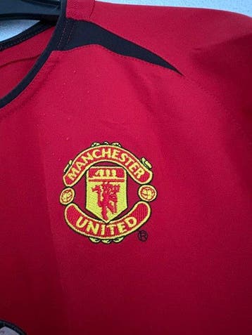 Manchester United thuisshirt 2002-2004 – Nike Vodafone –, Nieuw