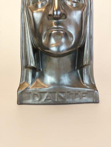 Sphinx Maastricht - Johan van Lint - Buste, DANTE - 28.5 cm