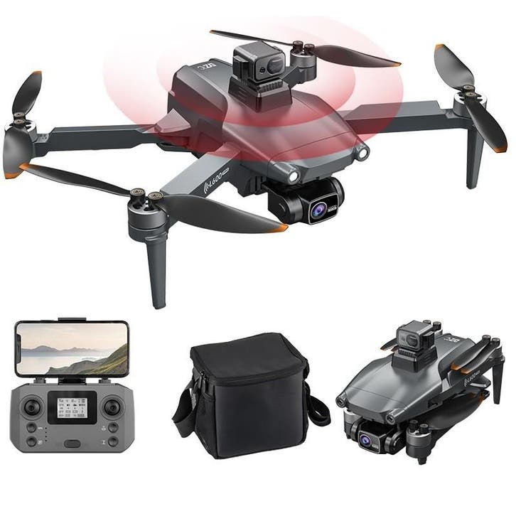 LUXWALLET Chopper X Dodge - 21.6KM/h Drone - WiFi GPS 1080P, Audio, Tv en Foto, Drones, Nieuw, Verzenden