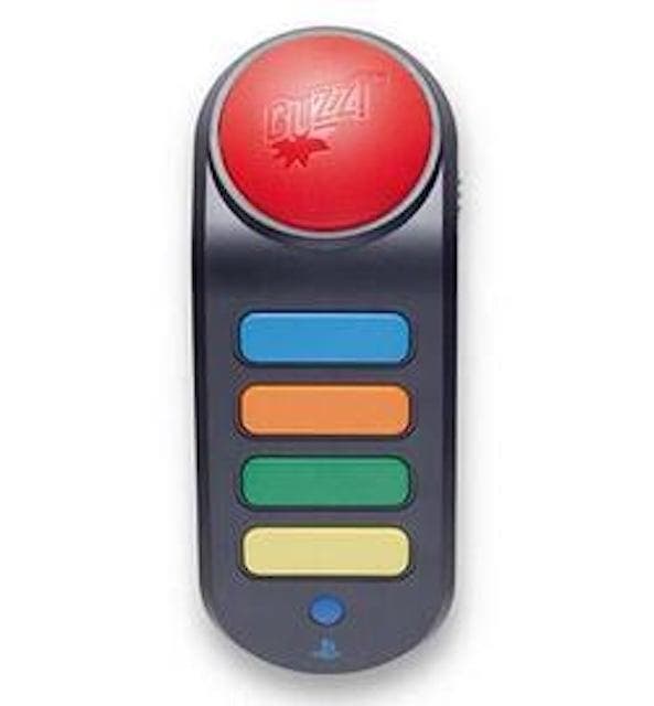 Buzzers Draadloos voor PS3 (1 Stuk) (PS3 Accessoires), Games en Spelcomputers, Spelcomputers | Sony PlayStation 3, Zo goed als nieuw