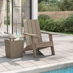 vidaXL Tuinstoel Adirondack 75x88,5x89,5 cm polypropeen, Verzenden, Nieuw