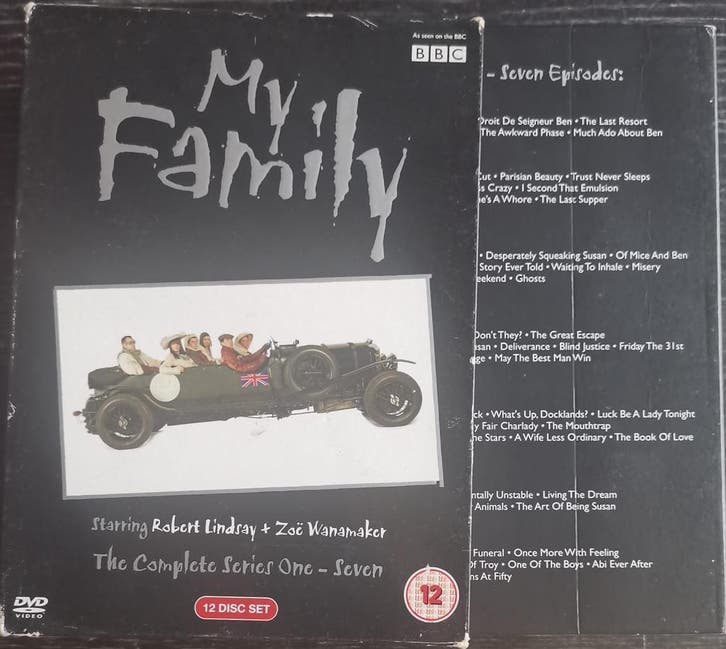 My Family series 1 - 7 (12 disc)            Gratis verzenden, Cd's en Dvd's, Dvd's | Tv en Series, Zo goed als nieuw, Boxset, Komedie