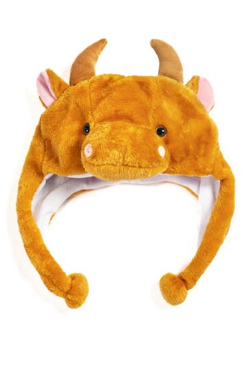 KIMU® Muts Flappen Bruine Stier Laplander met Oortjes Bruin, Ophalen of Verzenden, Nieuw