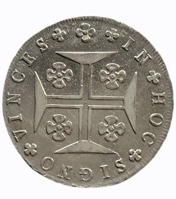 Portugal. João VI. Cruzado Novo (480 Reis) - 1819 (Sans prix