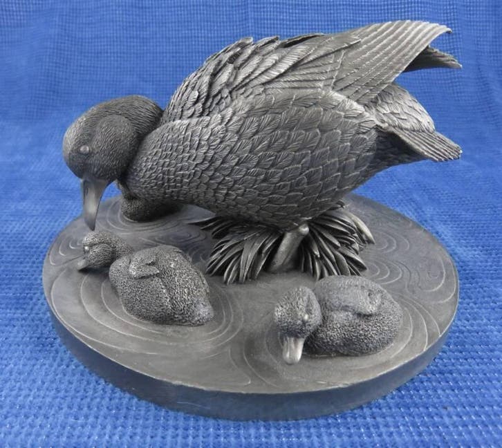 Tinnen figuur van Franklin Mint, Huis en Inrichting, Woonaccessoires | Overige, Gebruikt, Verzenden