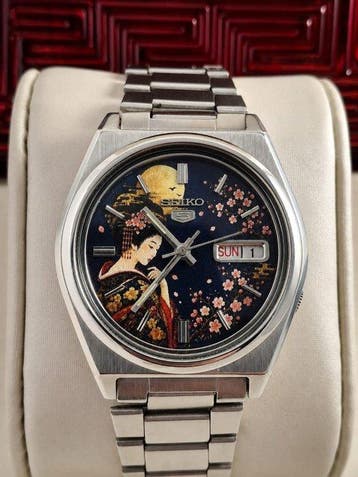 Seiko 5 - Ref.7009-876A - Cal.7009 - Custom Japanese Geisha