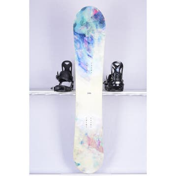 138 146 dames snowboard NITRO LECTRA, All mountain, Directio, Sport en Fitness, Verzenden, Gebruikt
