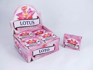 HEM Wierook Kegels / Cones - Lotus - Voordeelbox (12 Pakj..., Ophalen of Verzenden, Nieuw