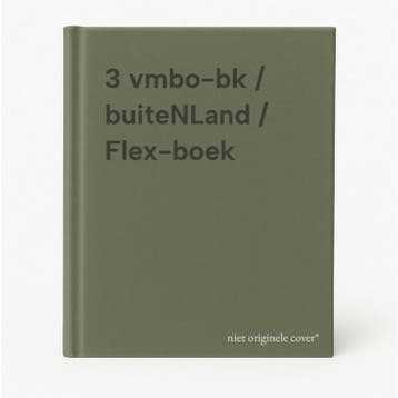 3 vmbo-bk / buiteNLand / Flex-boek 9789001022402, Livres, Verzenden