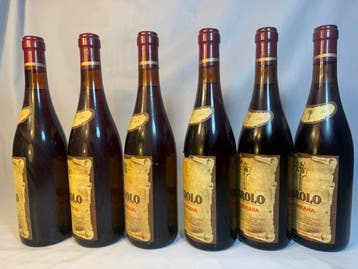 1978 Stroppiana - Barolo - 6 Bouteilles (0,75 L), Verzamelen, Nieuw
