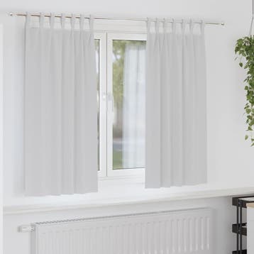 vidaXL Blackout Gordijnen met Ringen 2 st Lichtgrijs 175 x, Verzenden