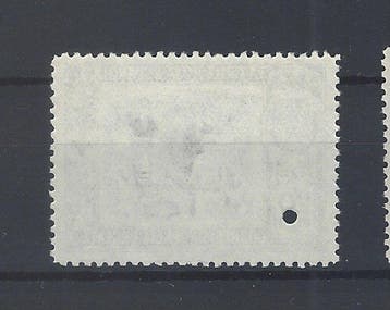 Espagne 1927 - Rare 20 cts. Croix-Rouge erreur de couleur -, Gestempeld