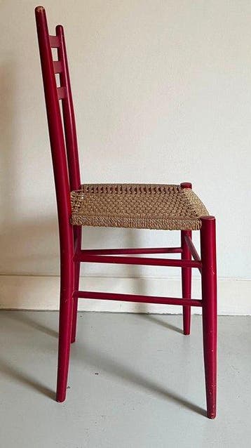 Chiavari - Stoel - Hout, Papier - Italiaanse vintage design