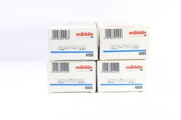 Märklin H0 - 4104/4105/4106 - Modeltrein personenwagen (4) -, Nieuw