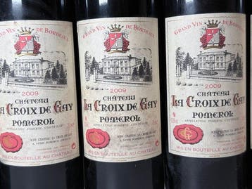 2009 Château La Croix de Gay - Pomerol - 5 Bouteilles (0,75, Collections, Vins