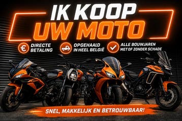aankoop moto van top tot schrot ook opmaak en alle bouwjaren