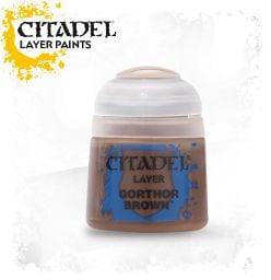 Citadel layer Gorthor Brown 12 Ml (Warhammer Nieuw), Hobby en Vrije tijd, Wargaming, Ophalen of Verzenden