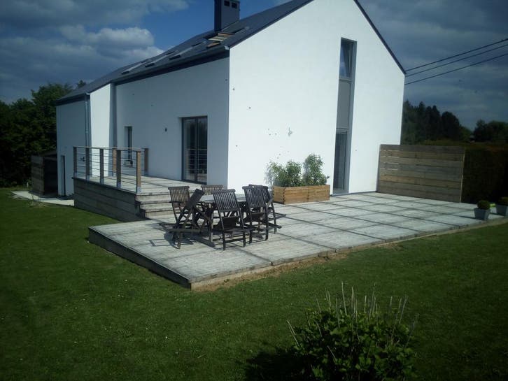 panneau de coffrage - terrasse- abri-bois-palissade, Tuin en Terras, Overige Tuin en Terras