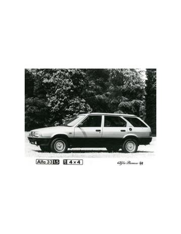 1984 ALFA ROMEO 33 1.5 4X4 PERSFOTO