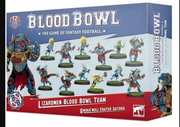 Warhammer Lizardmen Bowl Team (Warhammer nieuw), Ophalen of Verzenden