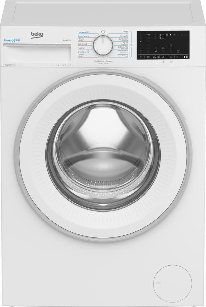Beko B3WM4841W2 - Wasmachine - 8 kg - 1400 tpm -, Electroménager, Lave-linge, Enlèvement ou Envoi