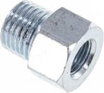 Adaptateur en acier R mâle 1/4 pouce/Femelle Rp 1/8 pouce, Verzenden
