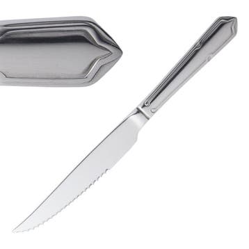 Steakmessen | DUBARRY | RVS | 12 Stuks | Lengte 225mm, Verzenden, Nieuw in verpakking