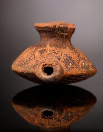 Het Oude Egypte Terracotta Coptische luzerne - 6 cm