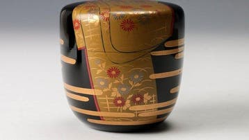Nakamura Soetsu  (1932-?) - Theekom - Hout, Lak -