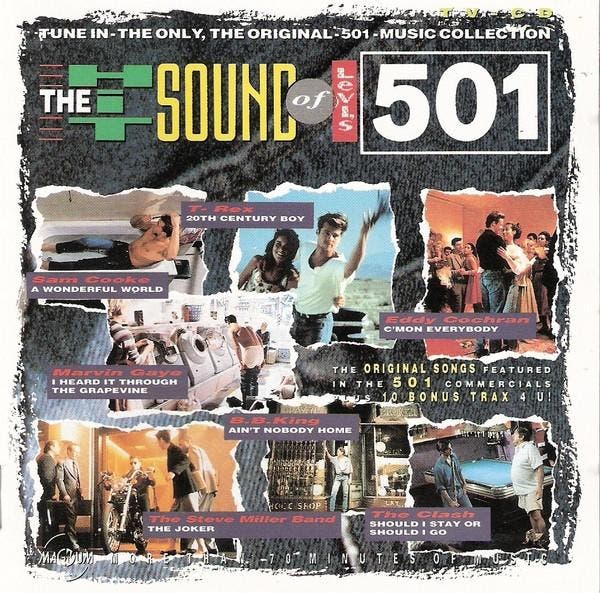 Various - The Hitsound Of Levis 501, Cd's en Dvd's, Cd's | Pop, Gebruikt, Verzenden