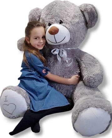 Knuffelbeer 160cm | Anti-allergeen | Nieuw | OP=OP, Ophalen of Verzenden, Beer