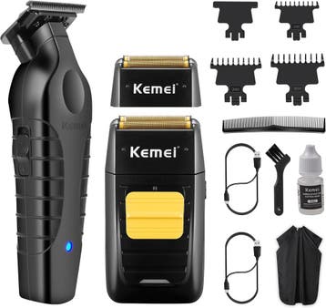 Kemei Draadloze Tondeuse | Retour deal | Nu dumpprijs, Verzenden, Nieuw, Scheren en Epileren