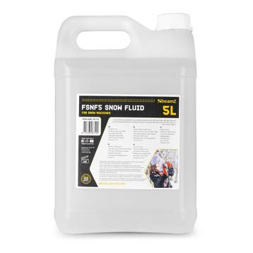 BeamZ FSNF5 sneeuwvloeistof voor sneeuwmachines - 5 liter, Verzenden