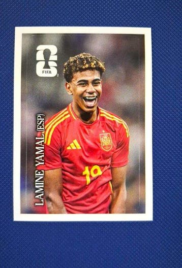 2026 Panini USA 2026 World Cup Lamine Yamal, 12 UFFICIALE, Collections
